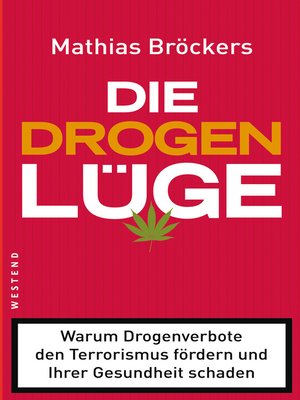 cover image of Die Drogenlüge